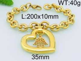 Stainless Steel Gold-plating Bracelet