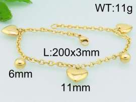 Stainless Steel Gold-plating Bracelet