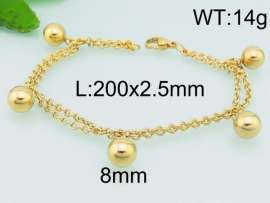 Stainless Steel Gold-plating Bracelet