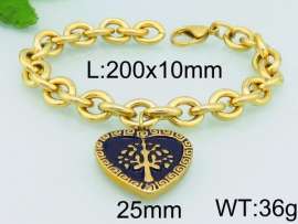 Stainless Steel Gold-plating Bracelet