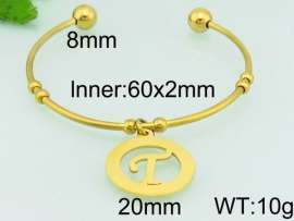 Stainless Steel Gold-plating Bangle