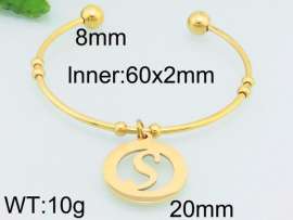 Stainless Steel Gold-plating Bangle