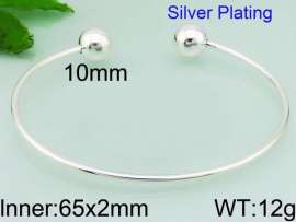 Silver-plating Bangle
