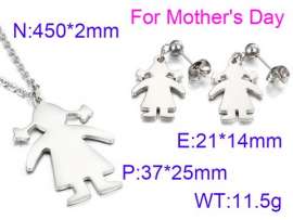 SS Jewelry Set(Most Women)