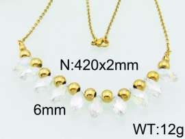 SS Gold-Plating Necklace