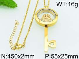 SS Gold-Plating Necklace