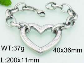 Stainless Steel Stone Bracelet