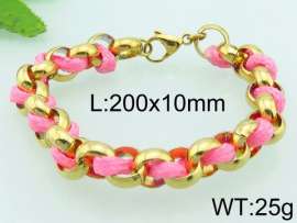 Stainless Steel Gold-plating Bracelet