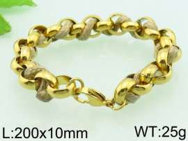 Stainless Steel Gold-plating Bracelet