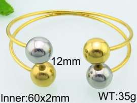 Stainless Steel Gold-plating Bangle