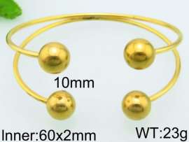 Stainless Steel Gold-plating Bangle
