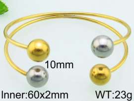 Stainless Steel Gold-plating Bangle