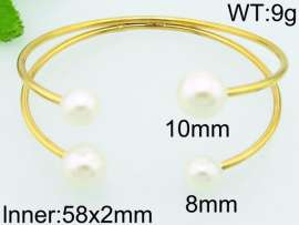 Stainless Steel Gold-plating Bangle