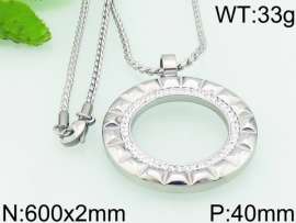 Stainless Steel Stone Necklace