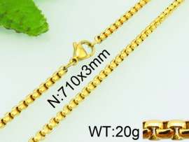 Staineless Steel Small Gold-plating Chain