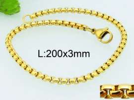 Stainless Steel Gold-plating Bracelet