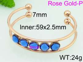 Stainless Steel Rose Gold-plating Bangle