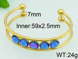 Stainless Steel Gold-plating Bangle