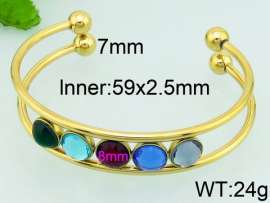 Stainless Steel Gold-plating Bangle