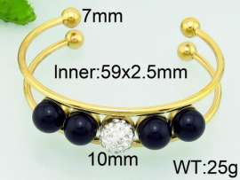 Stainless Steel Gold-plating Bangle