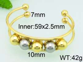 Stainless Steel Gold-plating Bangle