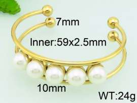 Stainless Steel Gold-plating Bangle