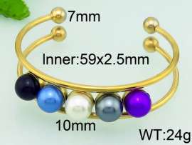 Stainless Steel Gold-plating Bangle