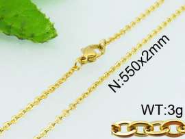 Staineless Steel Small Gold-plating Chain