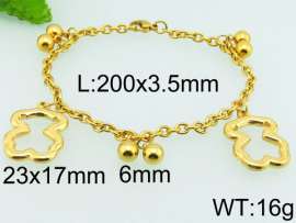 Stainless Steel Gold-plating Bracelet