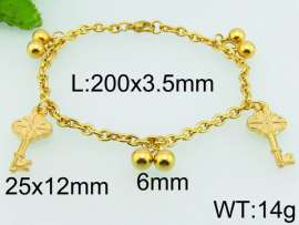 Stainless Steel Gold-plating Bracelet
