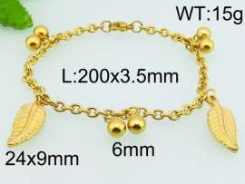 Stainless Steel Gold-plating Bracelet