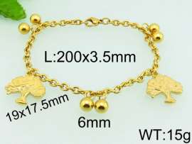 Stainless Steel Gold-plating Bracelet