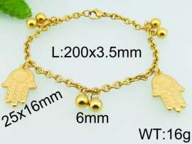 Stainless Steel Gold-plating Bracelet