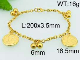 Stainless Steel Gold-plating Bracelet