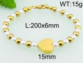 Stainless Steel Gold-plating Bracelet