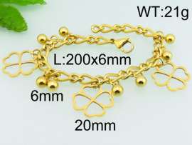 Stainless Steel Gold-plating Bracelet