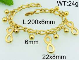 Stainless Steel Gold-plating Bracelet