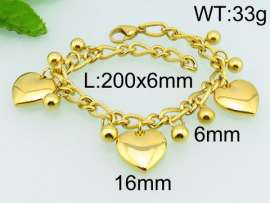 Stainless Steel Gold-plating Bracelet
