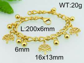 Stainless Steel Gold-plating Bracelet