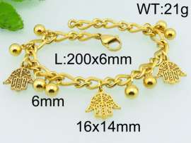 Stainless Steel Gold-plating Bracelet