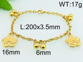Stainless Steel Gold-plating Bracelet