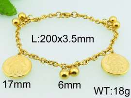 Stainless Steel Gold-plating Bracelet