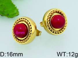 SS Gold-Plating Earring