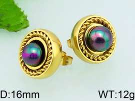 SS Gold-Plating Earring