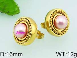 SS Gold-Plating Earring