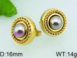 SS Gold-Plating Earring