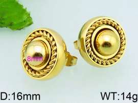 SS Gold-Plating Earring