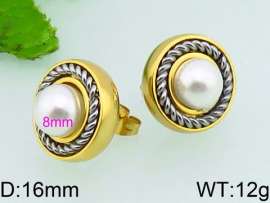 SS Gold-Plating Earring