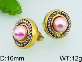 SS Gold-Plating Earring