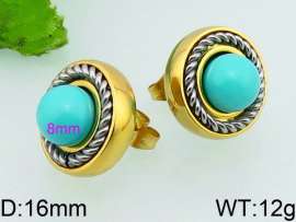 SS Gold-Plating Earring